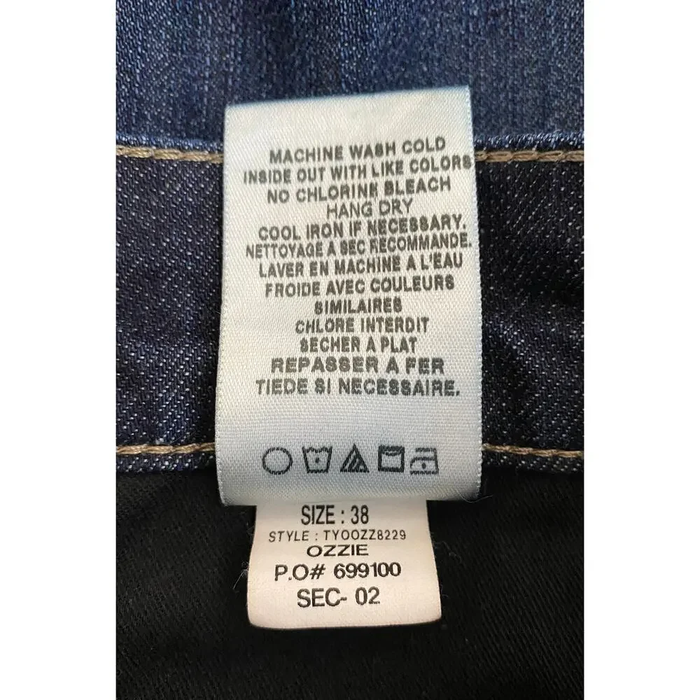 Joe's Jeans Men's The Classic‎ Ozzie Straight Leg Comfort Stretch Dark Wash 38